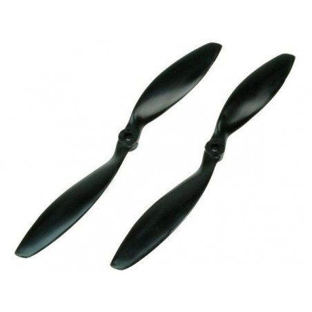 Motoren und Zubehör Motoren für Bausätze - Zweiblattpropeller (2St.) 10x4.7 Dynam DYP-1004 (für Scout Trainer) - FLASH RC