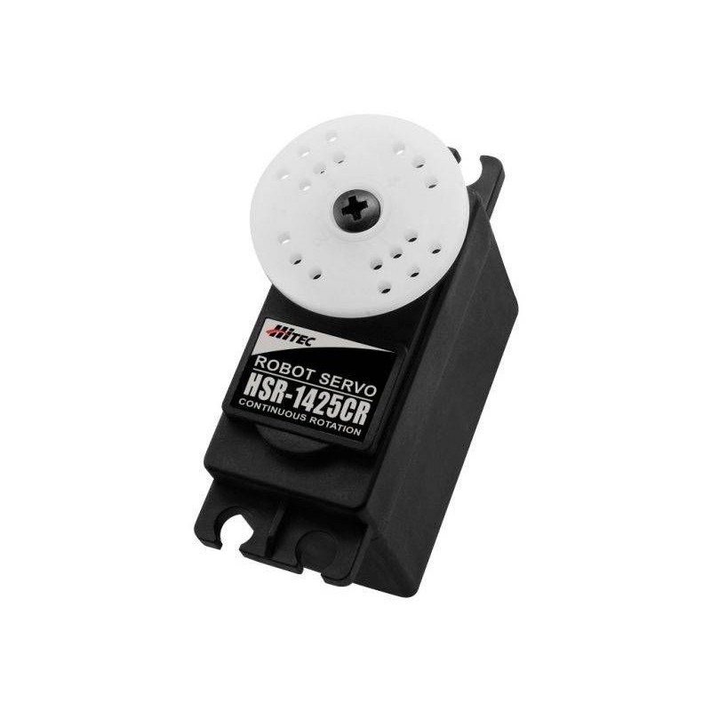 Servos - Servo Hitec HSR-1425CR continuous rotation (41.7g, 2.8kg.cm) - FLASH RC