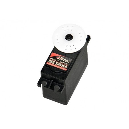 Servos - Servo Hitec HSR-2645CRH rotación continua (53g, 8kg.cm-4.8v) - FLASH RC