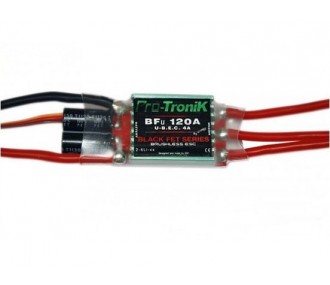 Brushless - Controleur BFu120A U-Bec 4A Pro-Tronik - FLASH RC