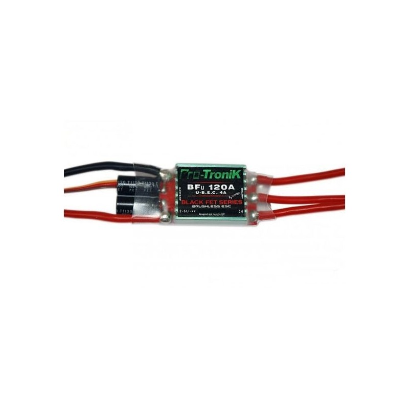 Brushless - Controllore BFu120A U-Bec 4A Pro-Tronik - FLASH RC