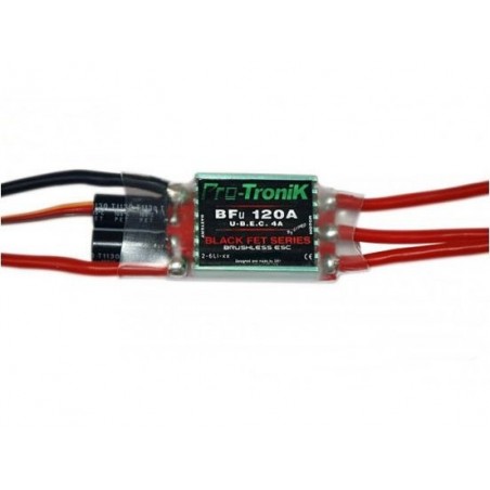 Brushless - Controller BFu120A U-Bec 4A Pro-Tronik - FLASH RC