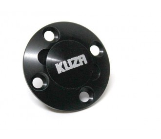 Fuel/methanol & acc tanks - Black CNC aluminum filler cap KUZA - FLASH RC