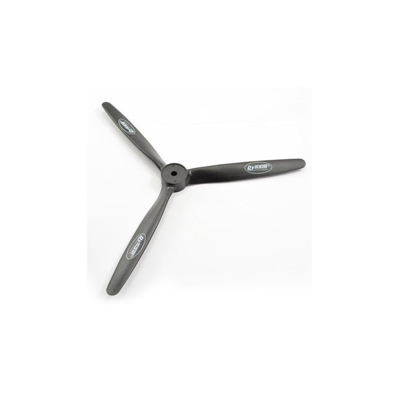 Hélice tripale 11x7 Dynam DYP-1017 (pour P51, T28, Spitfire) - FLASH RC