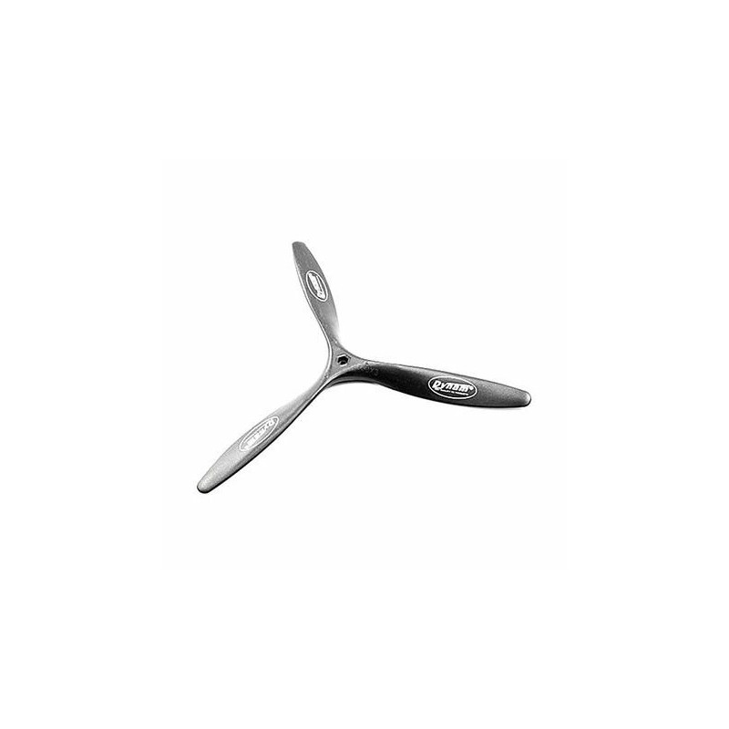 Motores y accesorios de motores para kits - Hélice de 3 palas Dynam DYP-1016 (para Cirrus SR22, Cessna 182) - FLASH RC