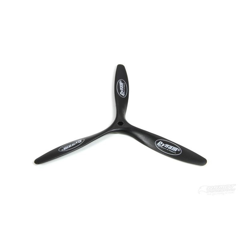 Motoren und Motorzubehör Motoren für Bausätze - Dreiblattpropeller 8x6 Dynam DYP-1015 (für Spitfire, DC3, Catalina, Cessna 310) 