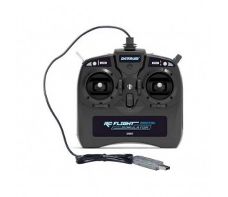 Simuladores de vuelo - 8-WAY USB Flight Simulator Controller Mode 1 Dynam - FLASH RC 2