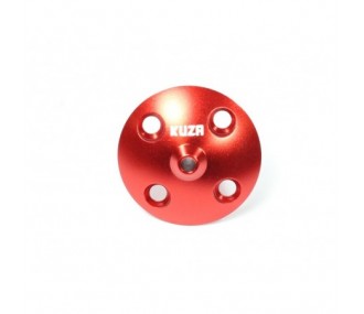 Benzin-/Methanol- & Akkutanks - Lufteinlass / Überlauf Alu CNC rot KUZA - FLASH RC