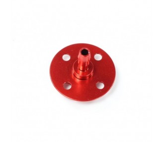 Fuel/methanol & acc tanks - Air intake / overflow CNC red KUZA - FLASH RC 2