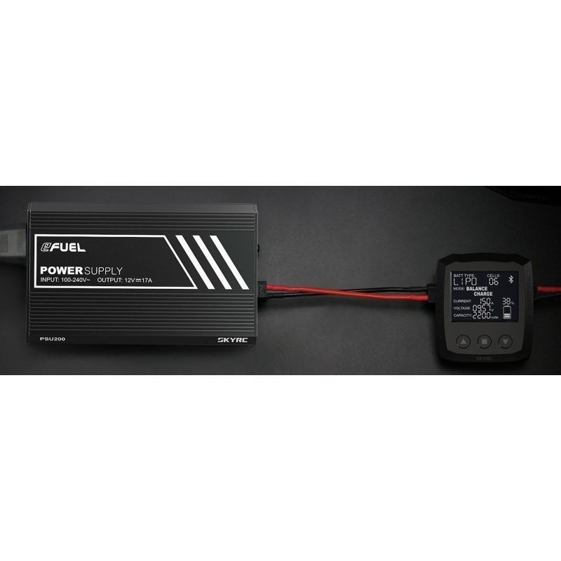 Alimentatore stabilizzato - Alimentatore stabilizzato eFUEL 17A 12V SKYRC (200W) - FLASH RC
