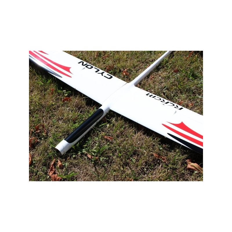Motoalianti RC - E-Cylon tutta fibra circa 2,00m bianco/rosso e nero RCRCM - FLASH RC