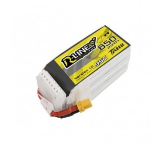 Batteries de propulsion avions RC - Batterie Tattu R-line V1.0 lipo 6S 22.2V 650mAh 95C prise XT30 - FLASH RC
