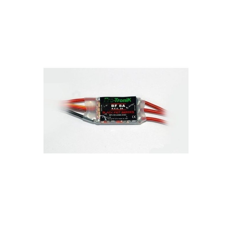 Brushless - Controller BF8A Bec 2A Pro-Tronik - FLASH RC