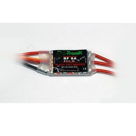 Brushless - Controller BF8A Bec 2A Pro-Tronik - FLASH RC