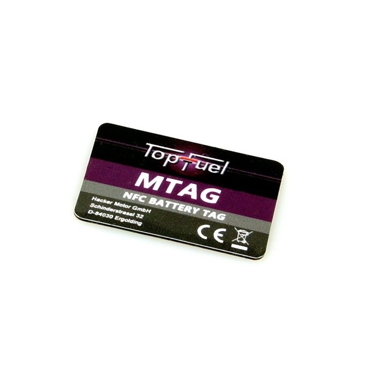 Autres modules & télémétrie - Puce TopFuel MTAG Battery sticker (4pcs) - FLASH RC
