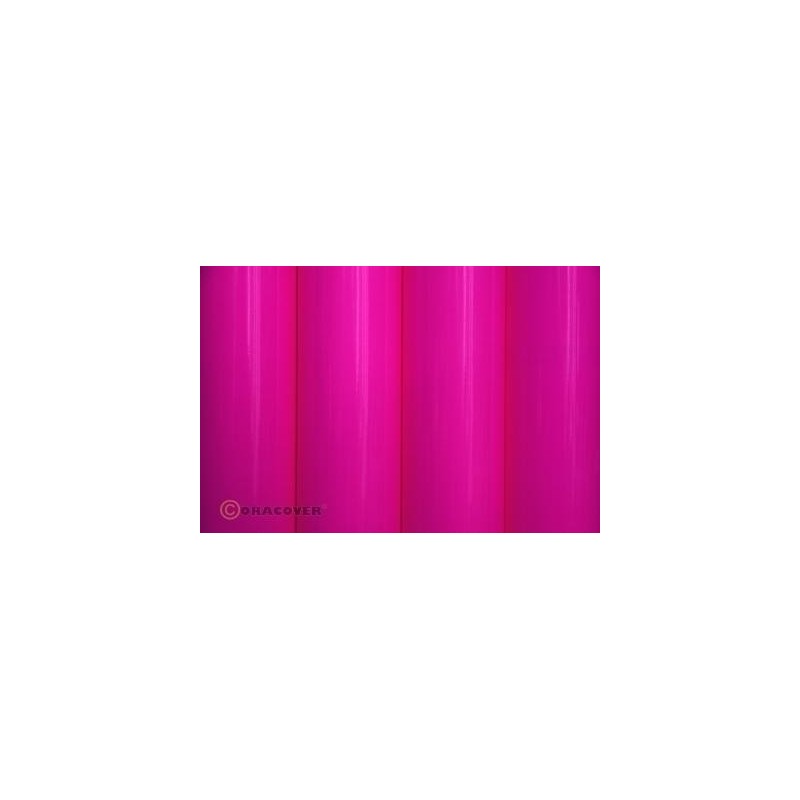 Schrumpfbare Umhüllung - ORACOVER neonpink 2m - FLASH RC