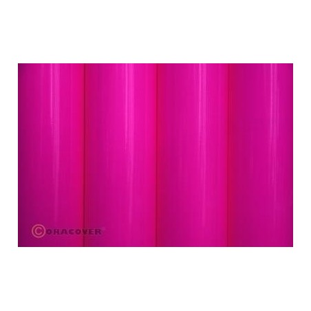 Heat-shrinkable covering - ORACOVER pink fluo 2m - FLASH RC