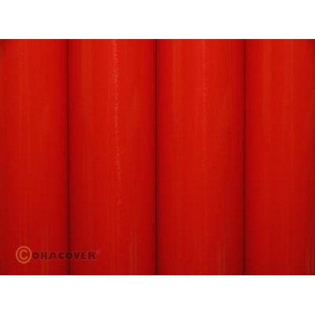 Schrumpfbare Umhüllung - ORACOVER rot FLUO 2m - FLASH RC