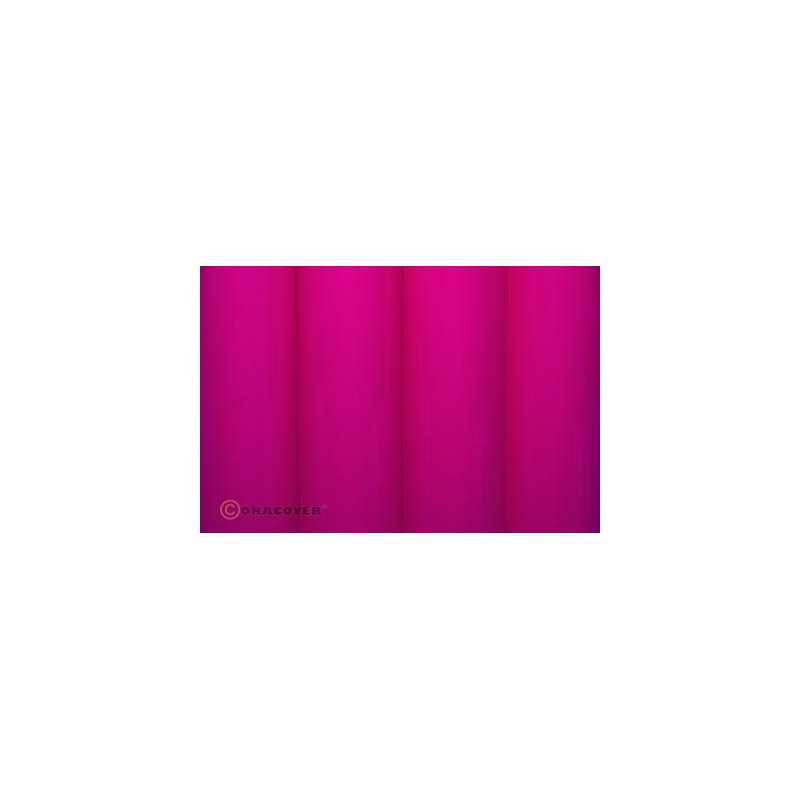 Heat-shrinkable covering - ORACOVER magenta fluo 2m - FLASH RC