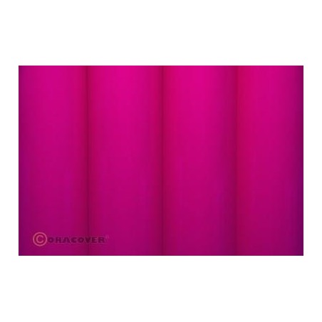 Heat-shrinkable covering - ORACOVER magenta fluo 2m - FLASH RC