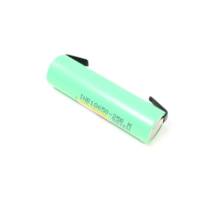 Batteries de réception - Accu LiIon 1S 2500mAh 20A FLASH RC (format 18650) - avec tabs - FLASH RC