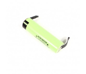 Batterie ricevitore - Accu LiIon 1S 3400mAh 5A FLASH RC (formato 18650) - con linguette - FLASH RC