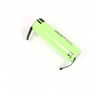 Batterie ricevitore - Accu LiIon 1S 3400mAh 5A FLASH RC (formato 18650) - con linguette - FLASH RC 2
