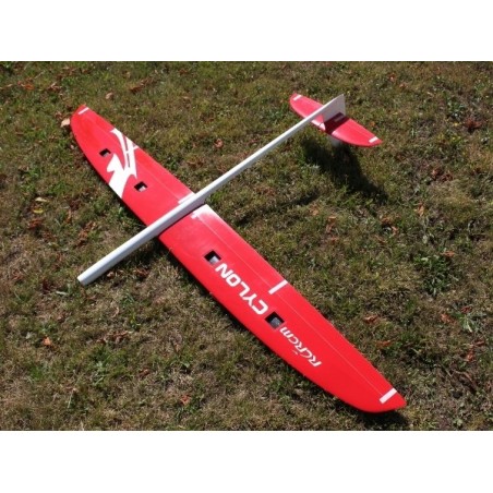 RC Motorgliders - E-Cylon Full carbon 2.00m white/red & black RCRCM - FLASH RC