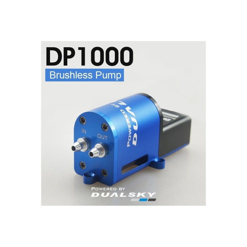 Smoke (pumps, oil, ...) - Dualsky DP1000 brushless smoke pump with accessories - FLASH RC