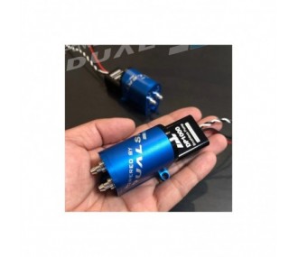 Fumigène (pompes, huile, ...) - Pompe fumigène brushless Dualsky DP1000 avec accessoires - FLASH RC 2