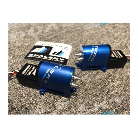 Smoke (pumps, oil, ...) - Dualsky DP1000 brushless smoke pump with accessories - FLASH RC