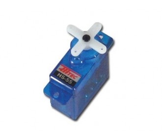 Servo micro Hitec HS-55 (8g, 1.3kg.cm, 0.14s/60°) - FLASH RC