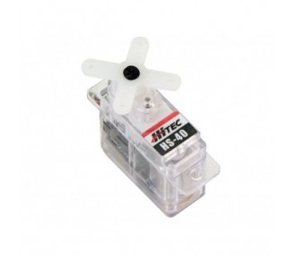 Servo nano Hitec HS-40 (4.8g, 0.75kg.cm, 0.10s/60°) - FLASH RC