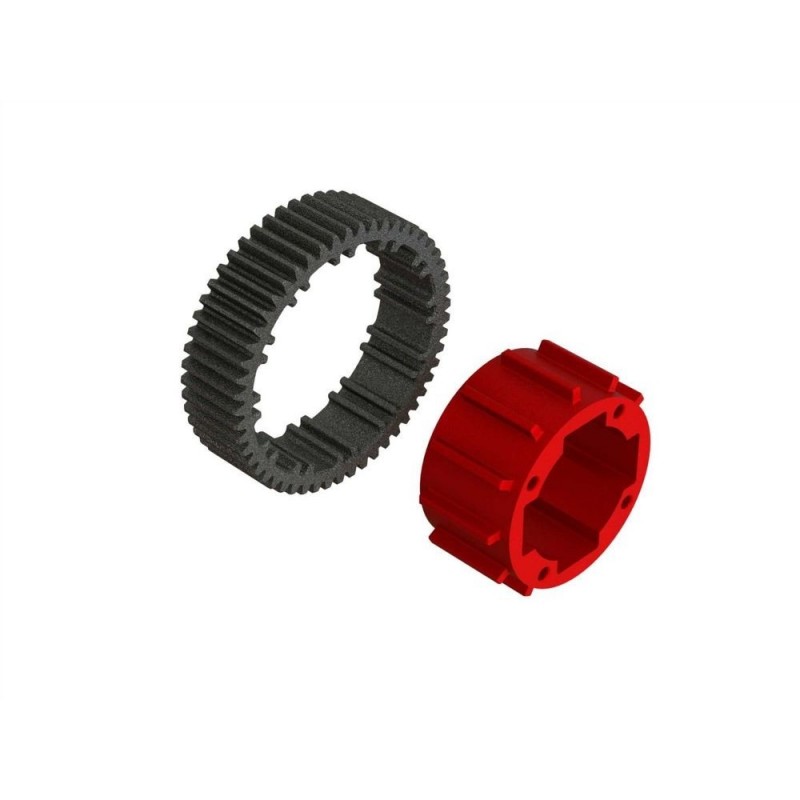 RC Car Parts - ARRMA Aluminio Centro Dif Dif Case Set (1 Dif) - FLASH RC