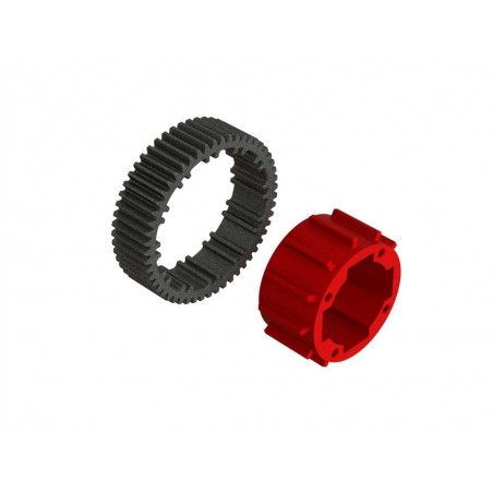 Ricambi per auto RC - Set di casse diffusori centrali in alluminio ARRMA (1 diffusore) - FLASH RC