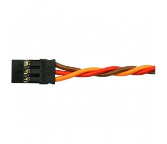 Cables servo - JR enchufe macho 100cm 0,25mm² trenzado Muldental - FLASH RC