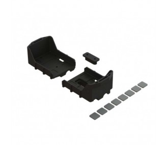 Ersatzteile RC-Cars - ARRMA Battery Box Set Left - FLASH RC