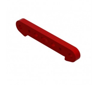 Ersatzteile RC-Cars - ARRMA Aluminum Rear Suspension Mount (Red) - FLASH RC