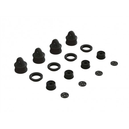 Ricambi per auto RC - ARRMA Shock Cap, Collar & Cartridge Set - FLASH RC