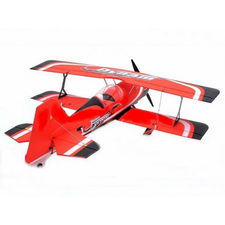 RC Aerobatic Aircraft - Dynam Pitts model 12 Red PNP approx. 1.07m - FLASH RC