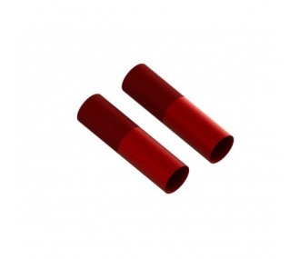 ARRMA Aluminum Shock Body 24x83mm (Red) (2) - FLASH RC