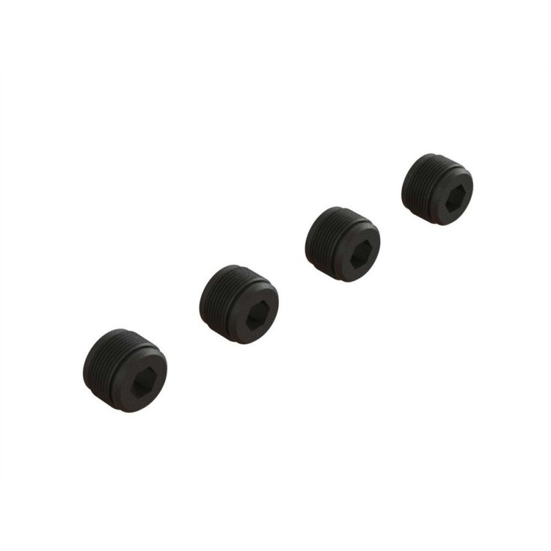 ARRMA Hub Nut (Red) (4) - FLASH RC