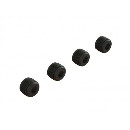 ARRMA Hub Nut (Red) (4) - FLASH RC