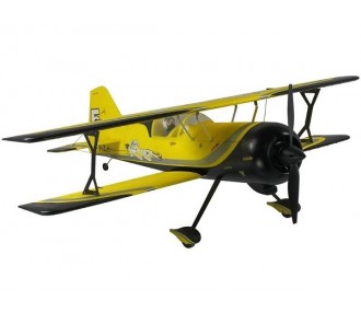 Avión acrobático RC - Dynam Pitts modelo 12 Amarillo PNP aprox. 1.07m - FLASH RC