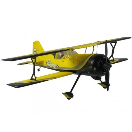 RC Aerobatic Aircraft - Dynam Pitts model 12 Yellow PNP approx. 1.07m - FLASH RC