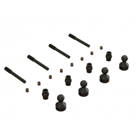 Piezas RC - ARRMA Juego de herrajes para barra estabilizadora - FLASH RC