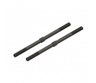 Ricambi per auto RC - ARRMA Tenditore in acciaio M6x130mm (nero) (2) - FLASH RC