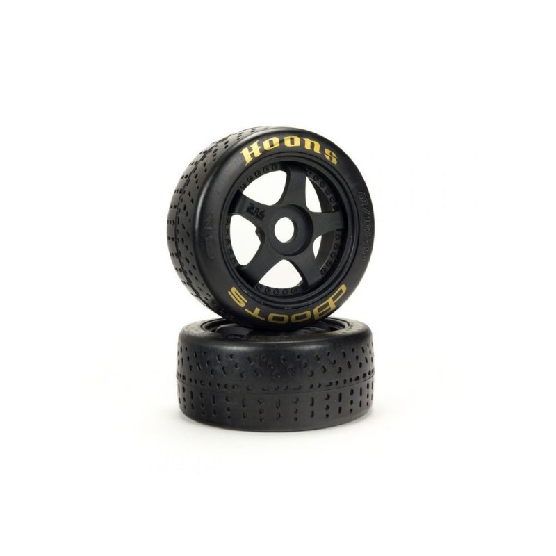 Ersatzteile RC-Cars - ARRMA dBoots Hoons 42/100mm Gold Belted Tires with 2.9' 5-Spoke Wheels (2) - FLASH RC