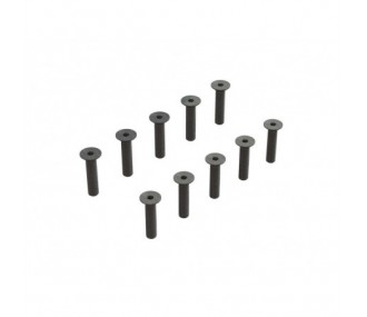 ARRMA Flat Head Hex Machine Screw M3.5x16mm (10) - FLASH RC