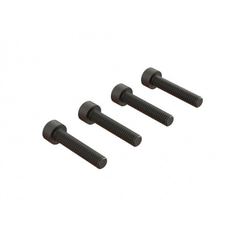 Ricambi per auto RC - ARRMA Vite a testa cilindrica M4x20mm (4) - FLASH RC